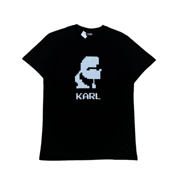 Karl Lagerfeld Graphic Print T-shirt-XL - Picture 1 of 4